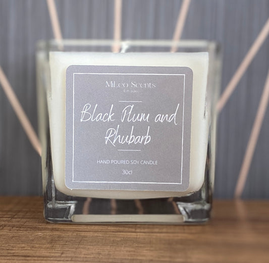 30cl Candles with Grey Labels