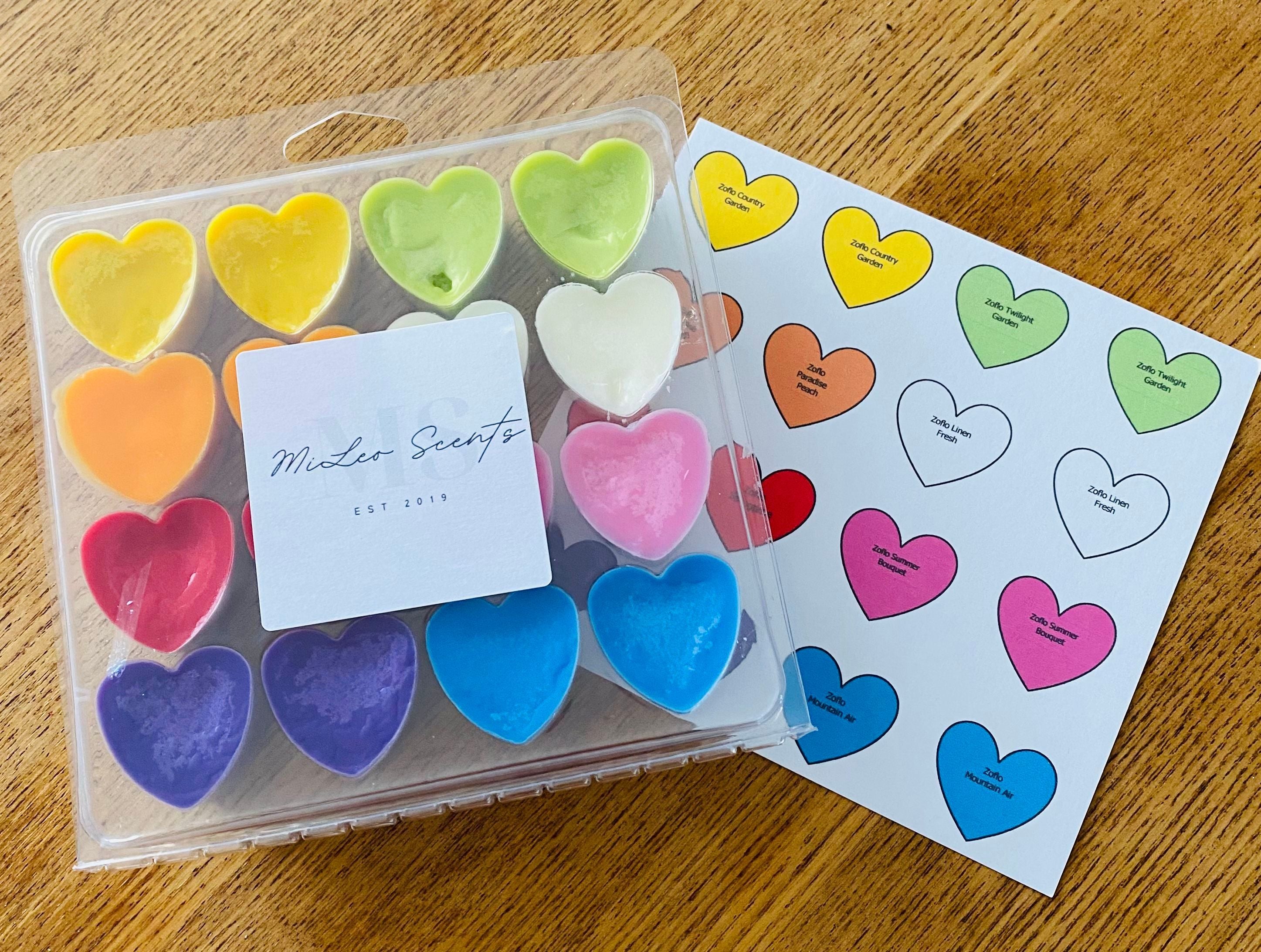 Zoflora inspired wax melt sample box MiLeo Scents