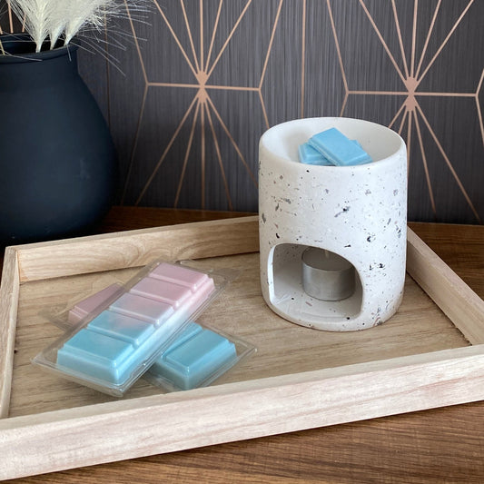 Peony & Blush Suede Snap Wax Bar
